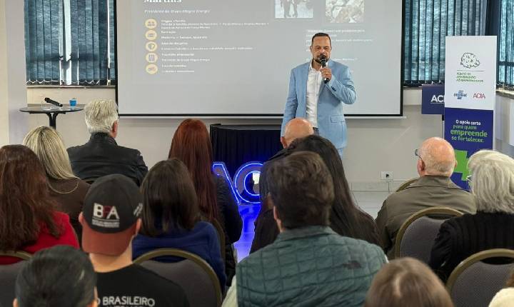 ACIA realiza encontro empresarial com palestra de associado para associado