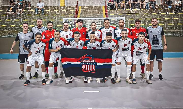 Apucarana Futsal duela com o Cândido de Abreu no Complexo Estação Cidadania