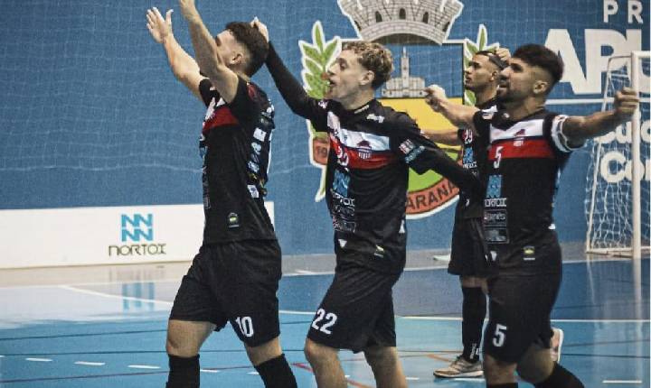 Apucarana Futsal duela contra o vice-líder do Paranaense da Série Prata