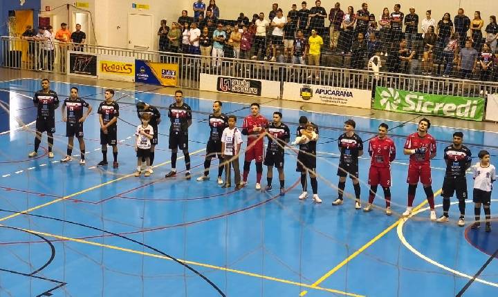Apucarana Futsal goleia o Xavantes/Planalto na Série Prata