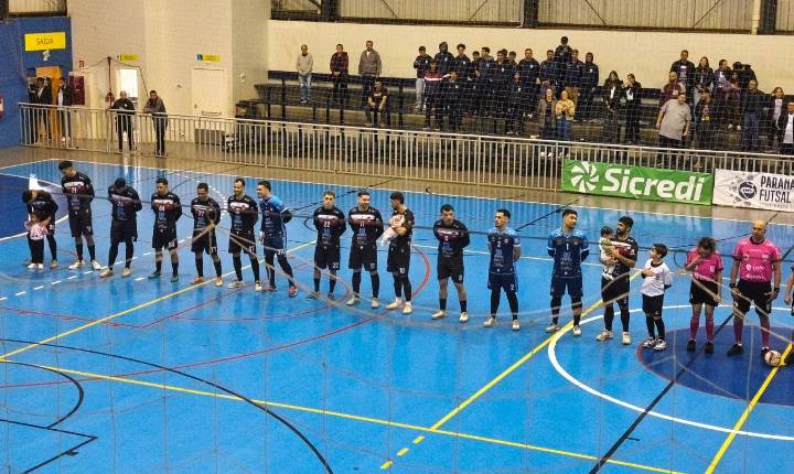 Apucarana Futsal perde de virada em casa no Paranaense da Série Prata.