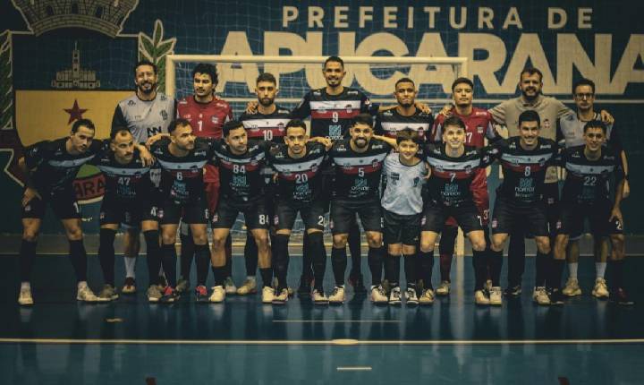 Apucarana Futsal se reabilita na Série Prata e agora foca no Palotina