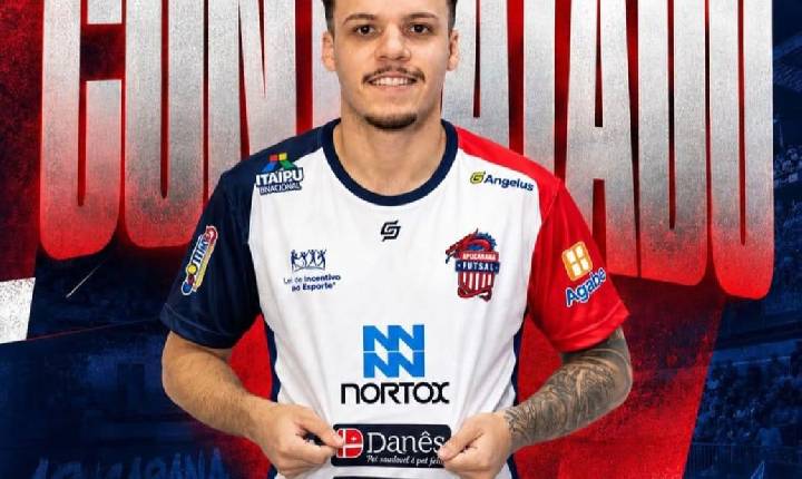 Apucarana Futsal se reforça e neste sábado encara a Apaf