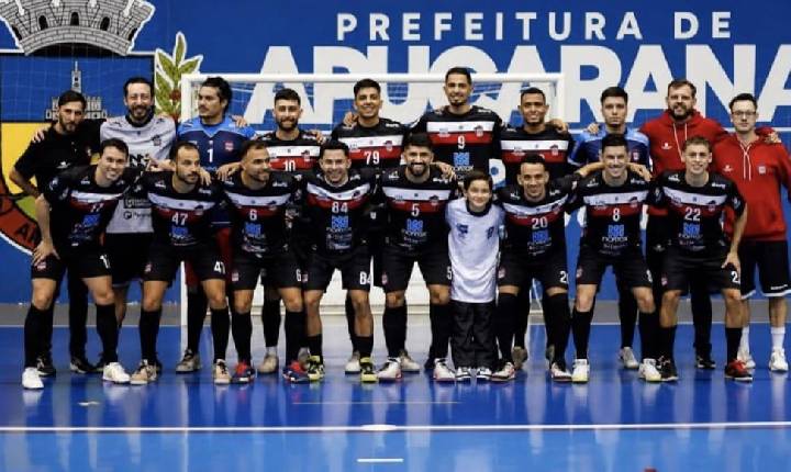 Apucarana Futsal tenta a décima vitória na Série Prata
