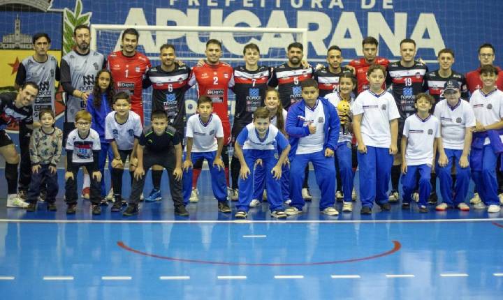 Apucarana Futsal terá novidades frente ao Ibiporã no “Munhecão”