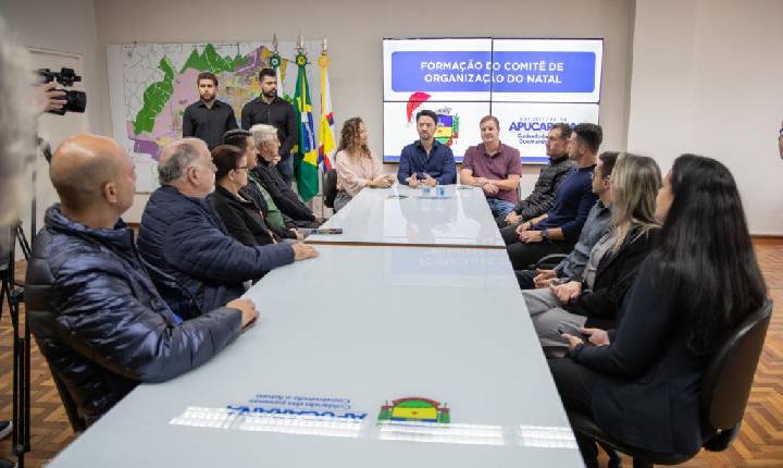 Apucarana inicia preparativos para o “Natal da Família”