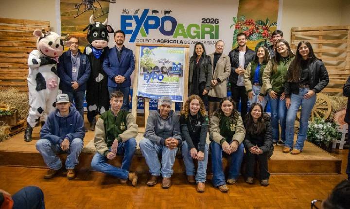 Apucarana lança a Expoagri 2026 e prepara uma das maiores feiras agropecuárias educacionais do Paraná