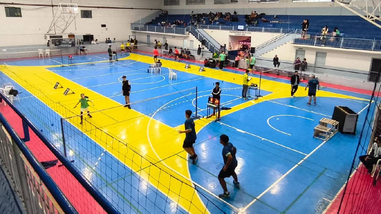 Apucarana realiza a segunda etapa do Circuito Paranaense de Badminton