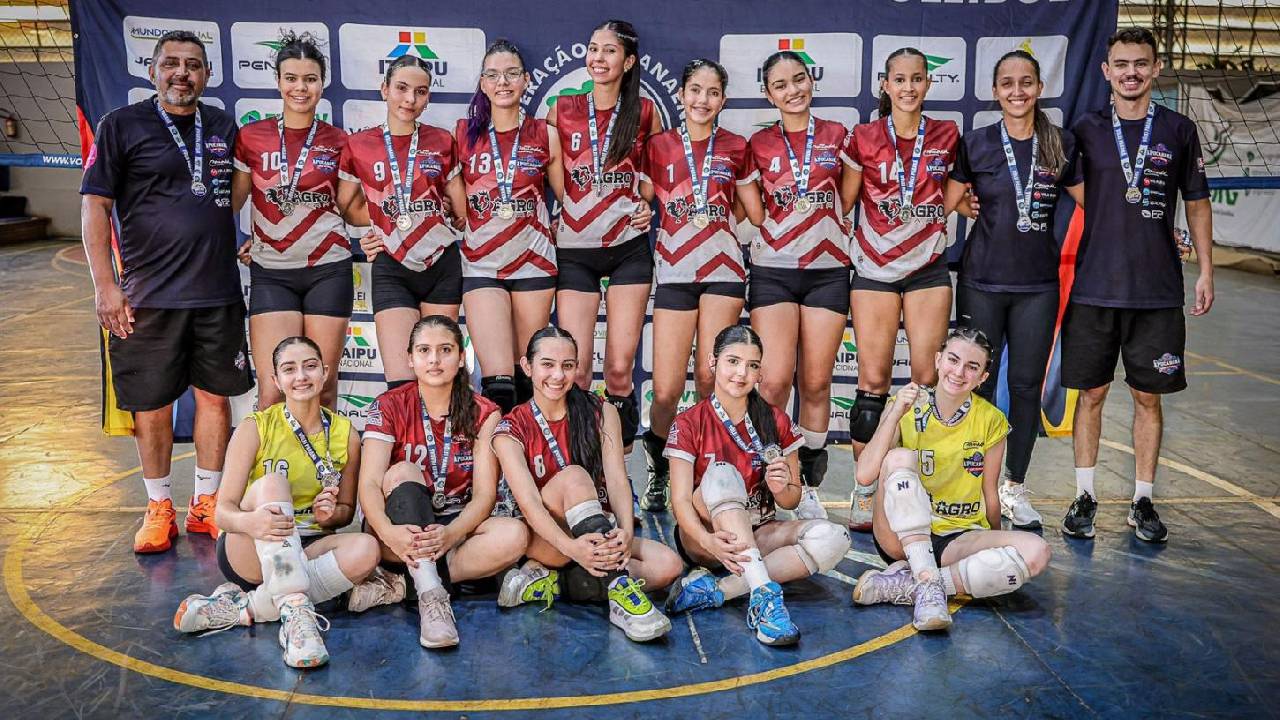 Apucarana sedia o Campeonato Paranaense da Série B de Voleibol Feminino Sub-19