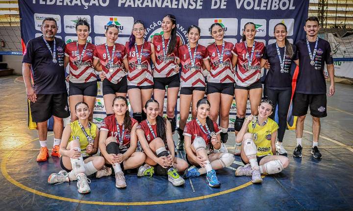 Apucarana sedia o Campeonato Paranaense da Série B de Voleibol Feminino Sub-19