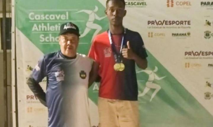 Apucaranense do “Bolsa Atleta” representa o Paraná nos Jogos da Juventude do Brasil
