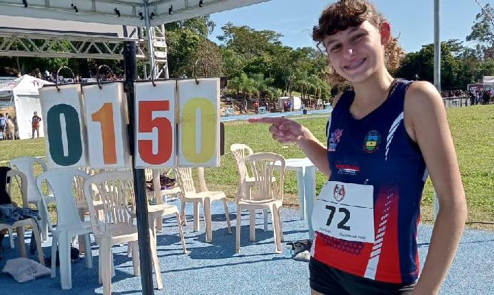 Apucaranense vence Copa do Futuro e ocupa o 3º lugar no ranking brasileiro do salto em altura