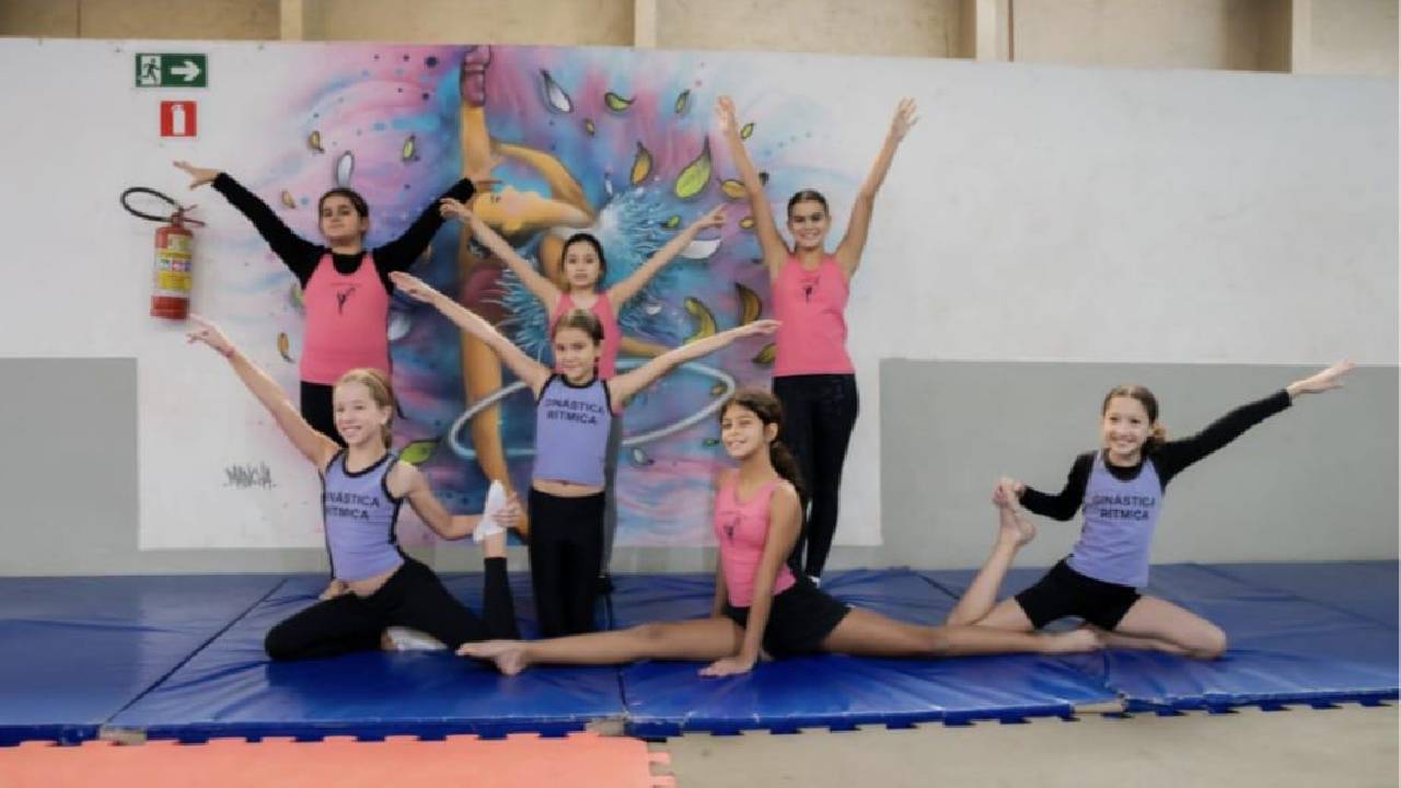 Aulas gratuitas de ginástica artística e rítmica são retomadas no Lagoão