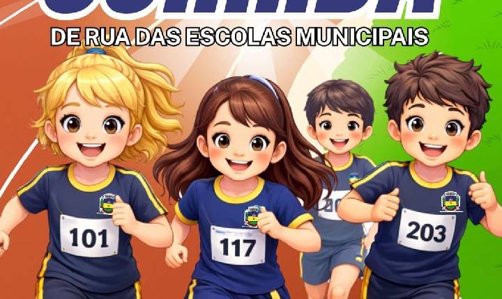 Circuito de Corridas de Rua das Escolas Municipais começa neste domingo