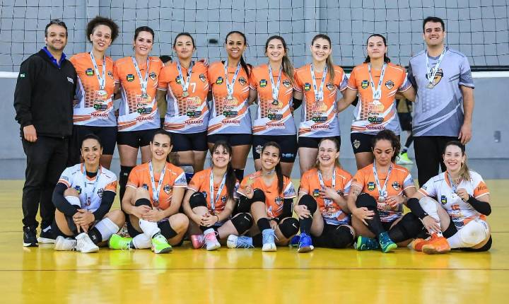 Copa Avoap de Voleibol Feminino tem dois times na liderança