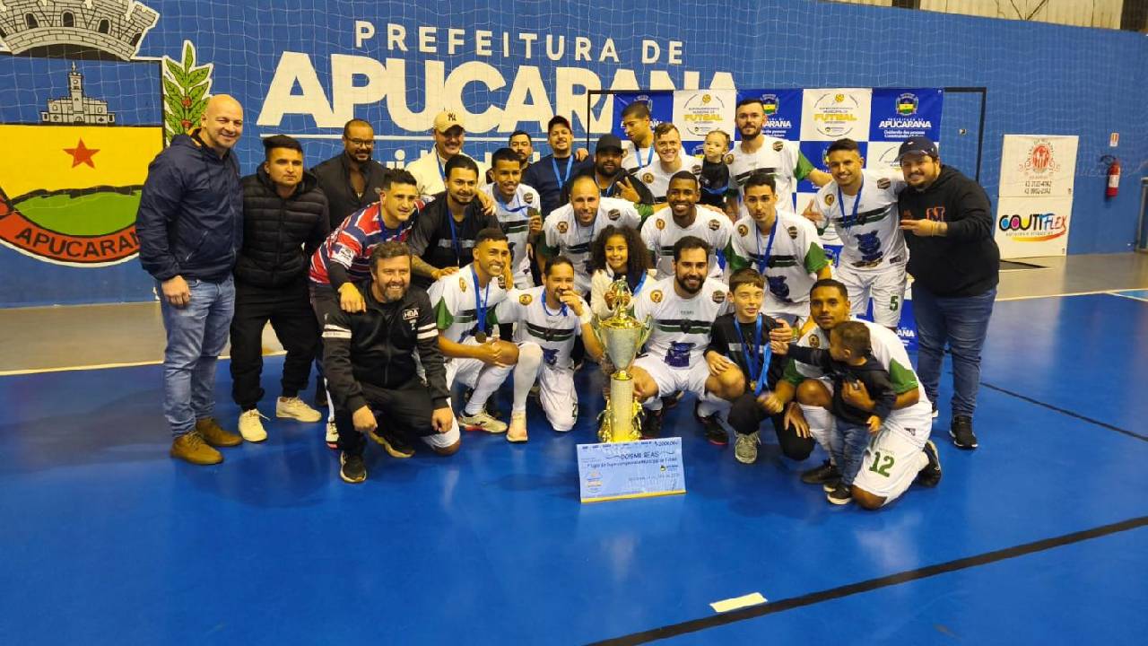 Corte do Leitão é campeão do Supercampeonato de Futsal em Apucarana
