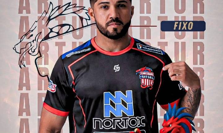 Fixo Arthur é a nova contratação do Apucarana Futsal
