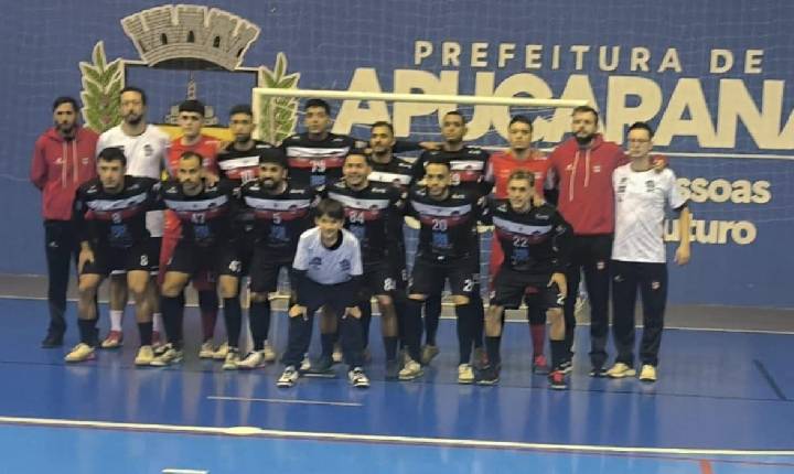 Fora de casa, Apucarana Futsal encara o líder Cândido de Abreu