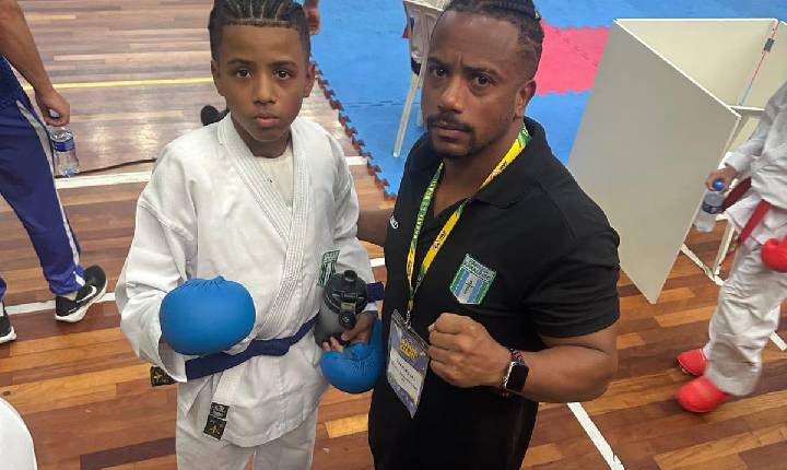 Jovem apucaranense é campeão brasileiro de karatê em São José dos Pinhais