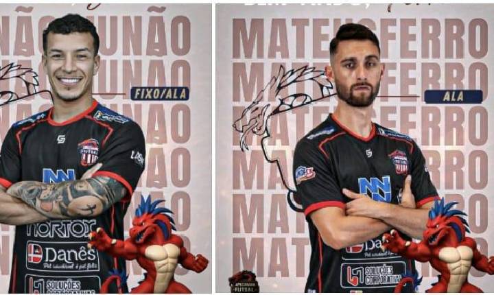 Junão e Mateus Ferro acertam com o Apucarana Futsal