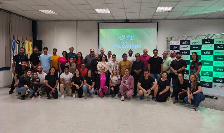 Lançada a 23ª etapa do Circuito Sesc de Corridas de Rua em Apucarana