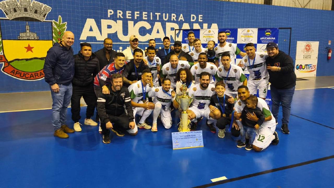Liga 28 de Futsal de Apucarana tem início nesta quarta-feira