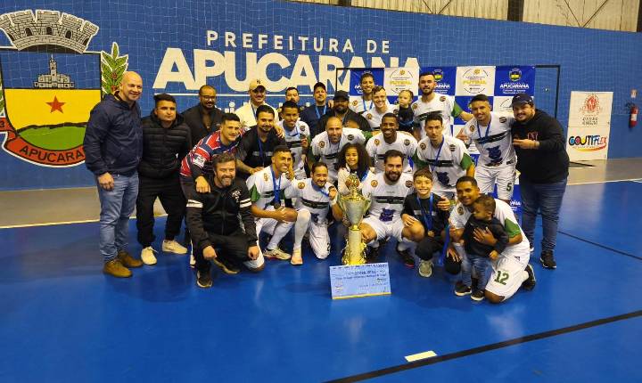 Liga 28 de Futsal de Apucarana tem início nesta quarta-feira