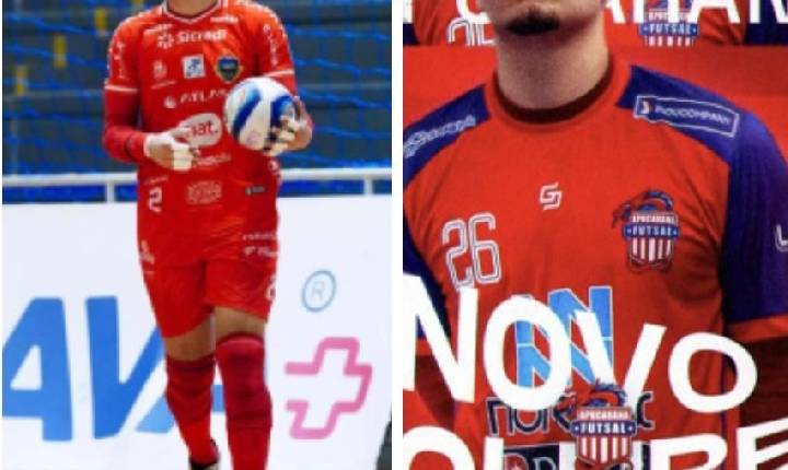 Luigi Ribeiro vai defender o Apucarana Futsal na Série Prata.