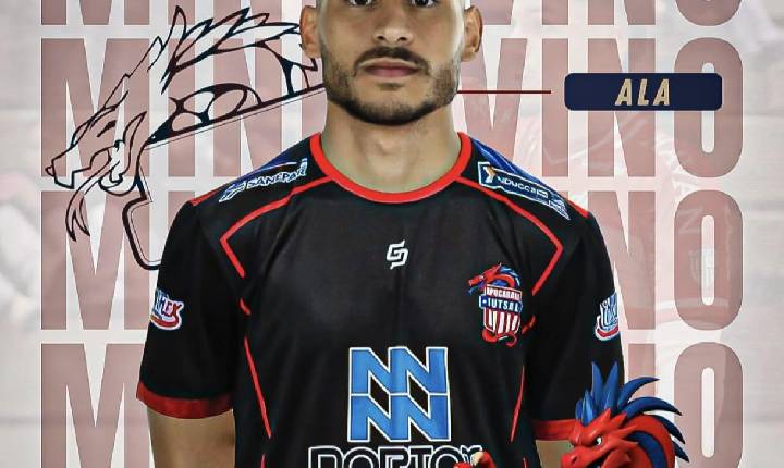 Matheus Minervino é o novo reforço do Apucarana Futsal