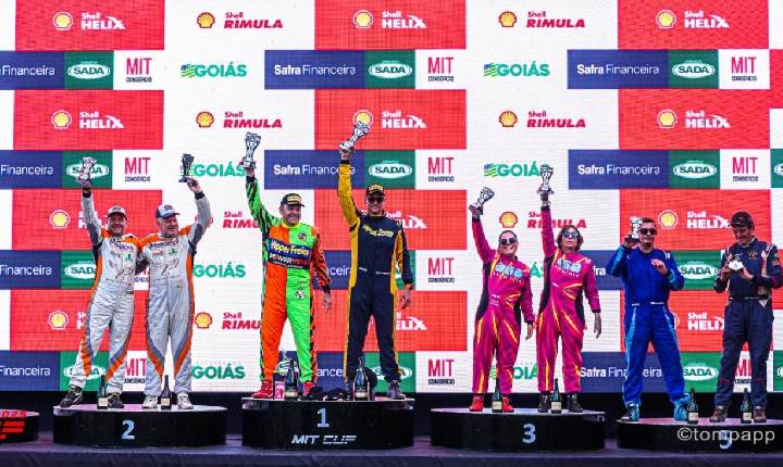 Pai e filho conquistam pódios na Mitsubishi Cup em SP