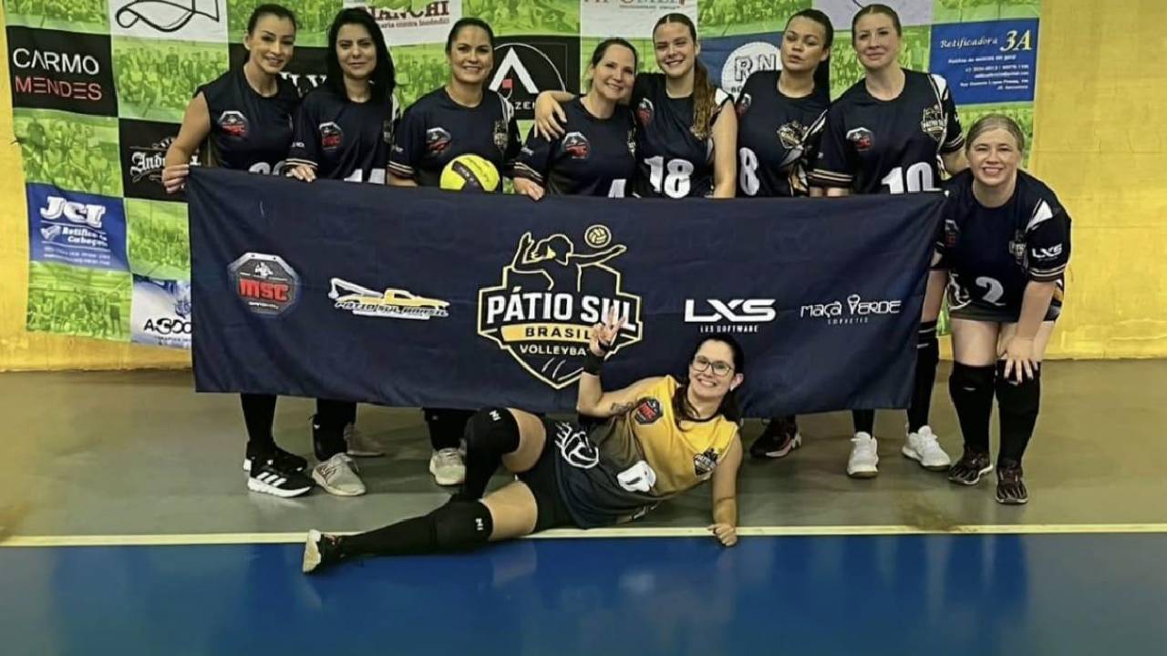 Pátio Sul disputa quadrangular de vôlei feminino neste sábado no “Estação Cidadania”