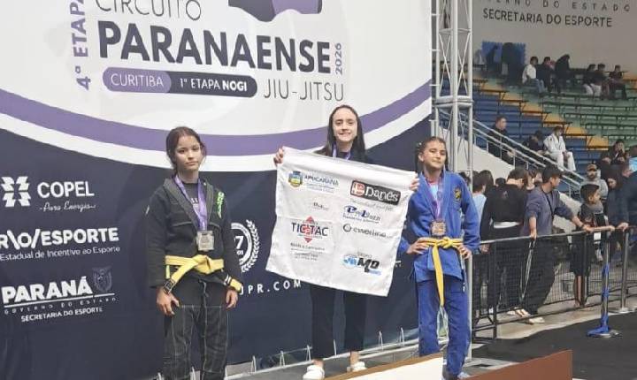 Pietra Rochinski ganha título na 4ª etapa do Paranaense de Jiju-jitsu