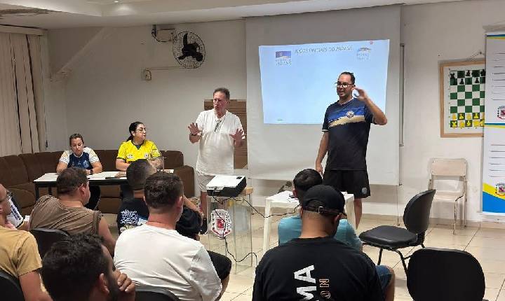 Prefeitura de Arapongas promove congresso técnico do Torneio 1º de Maio