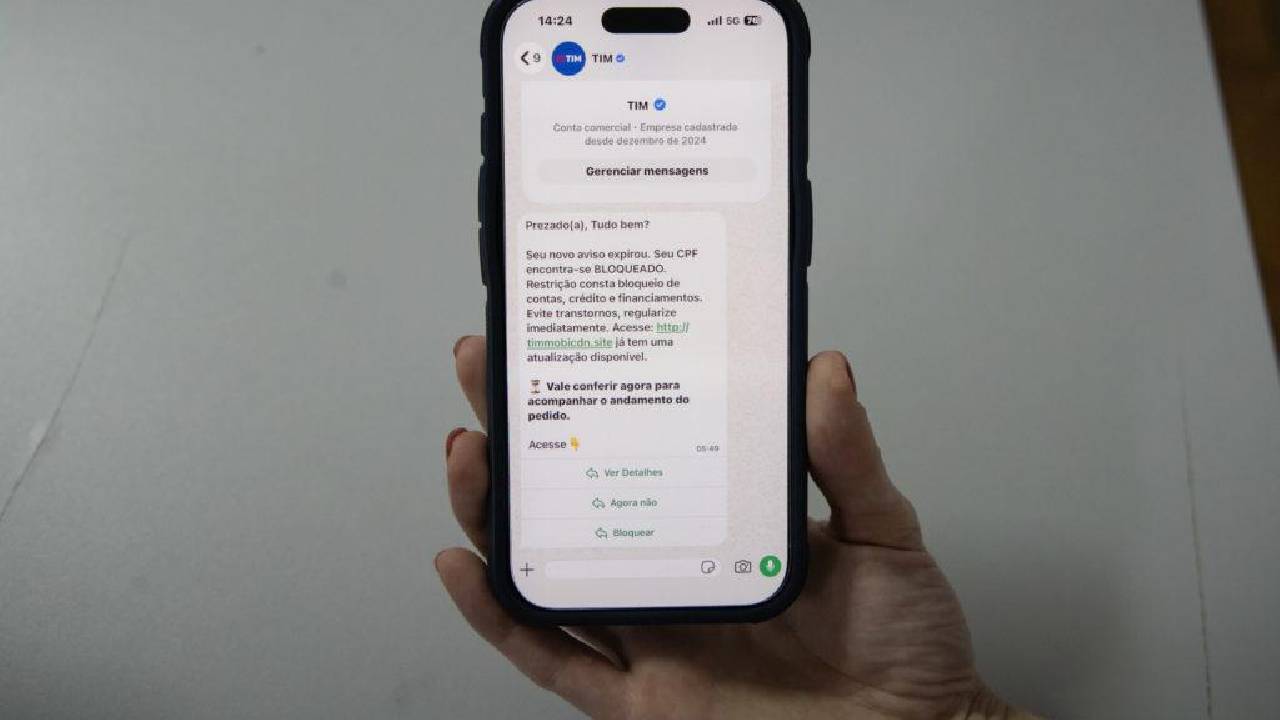 Procon de Apucarana alerta para golpe que usa nome da TIM em falso bloqueio de CPF de consumidores