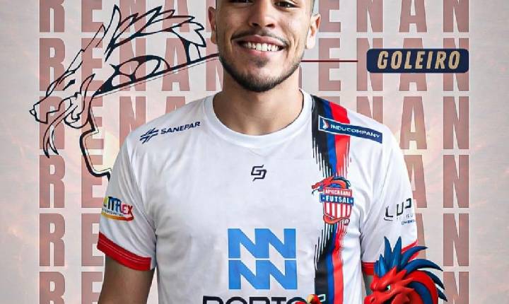 Renan Borges acerta com o Apucarana Futsal para a Série Prata