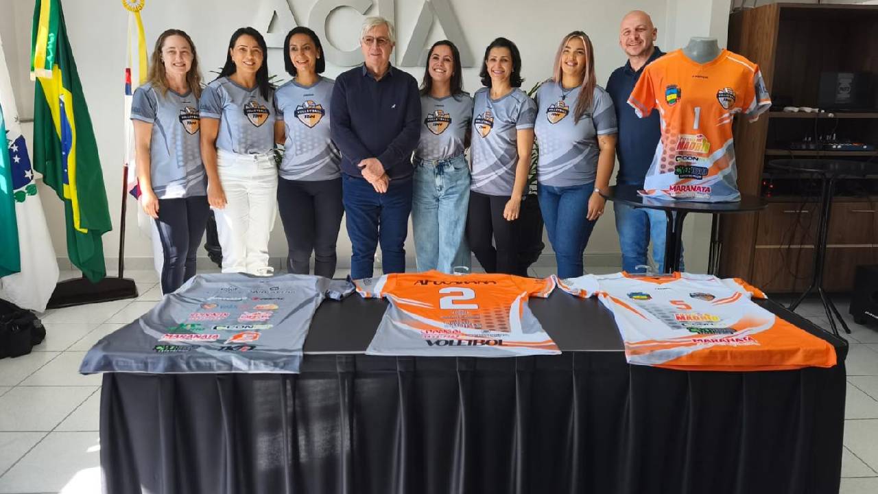 TDM Voleibol lança novo uniforme em evento na Acia