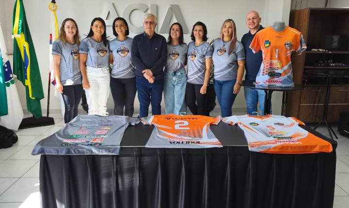 TDM Voleibol lança novo uniforme em evento na Acia