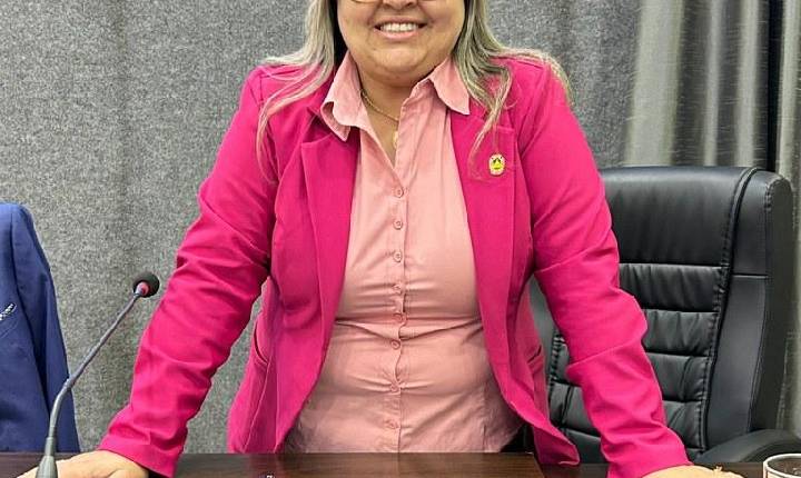 Vereadora assume presidência das sessões da Câmara de Apucarana neste Mês da Mulher