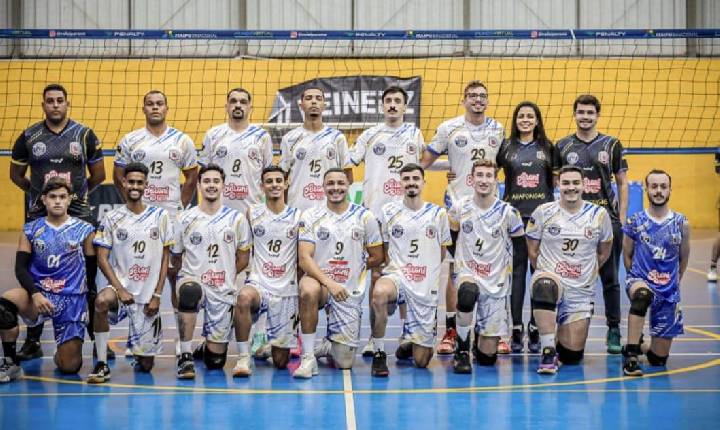 Vôlei de Arapongas estreia com vitória na Série B do Paranaense