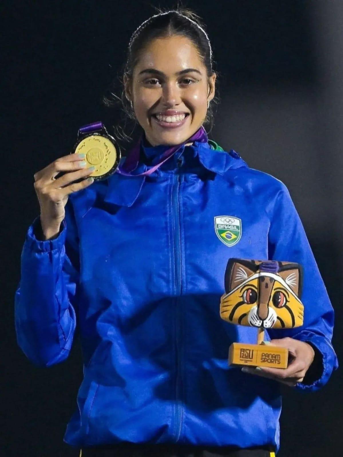Atleta de Mandaguari é campeã nos Jogos Pan-Americanos