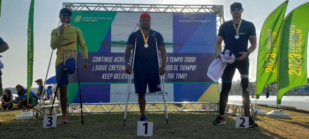Giovane Vieira de Paula ganha o bronze no Mundial de Paracanoagem