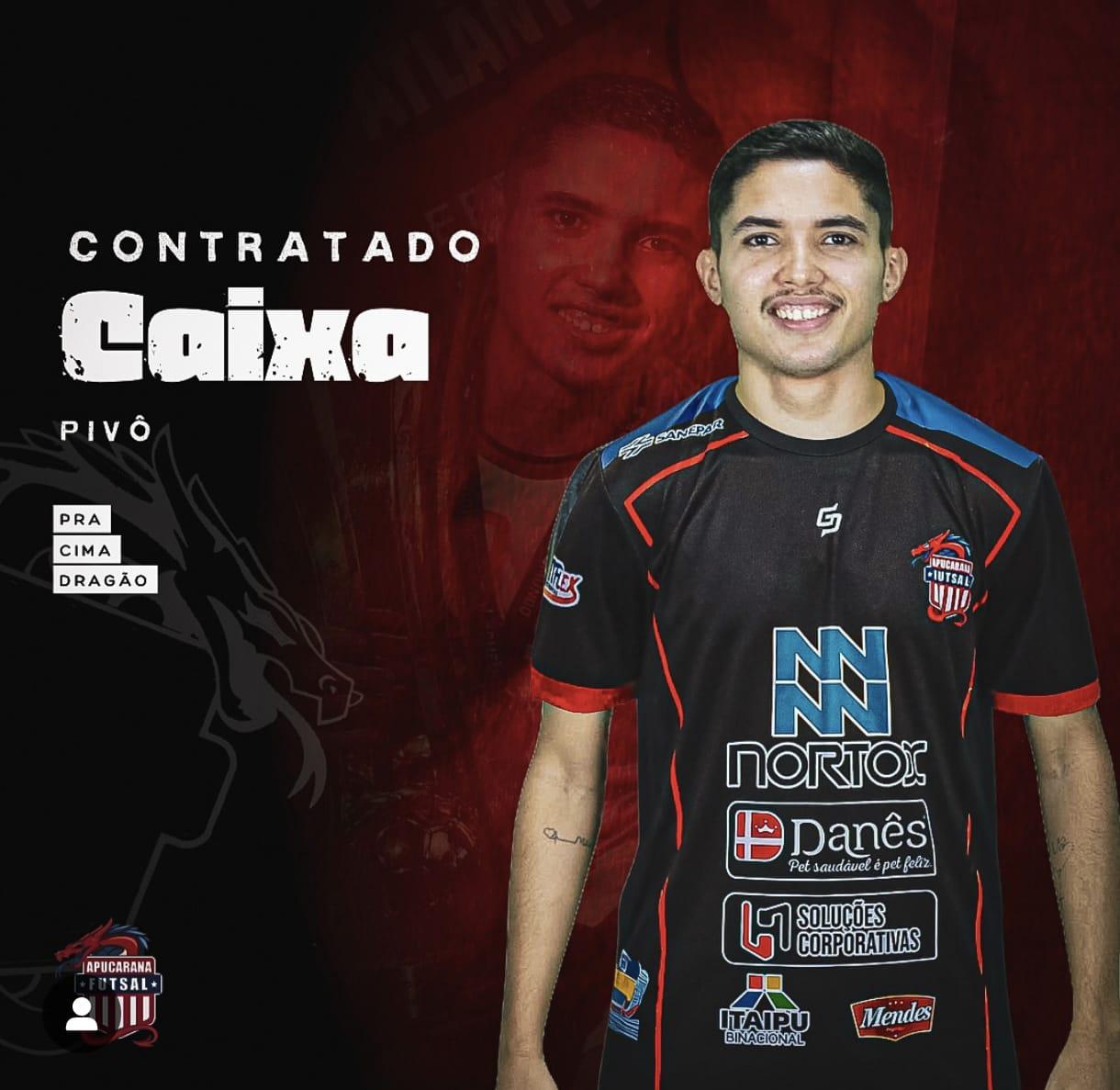 Apucarana Futsal contrata o pivô Cauã Caixa