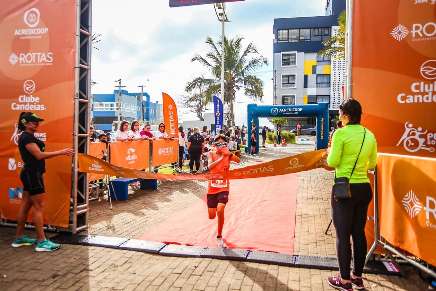 Garoto de Apucarana se destaca na Corrida Barra Run em Santa Catarina