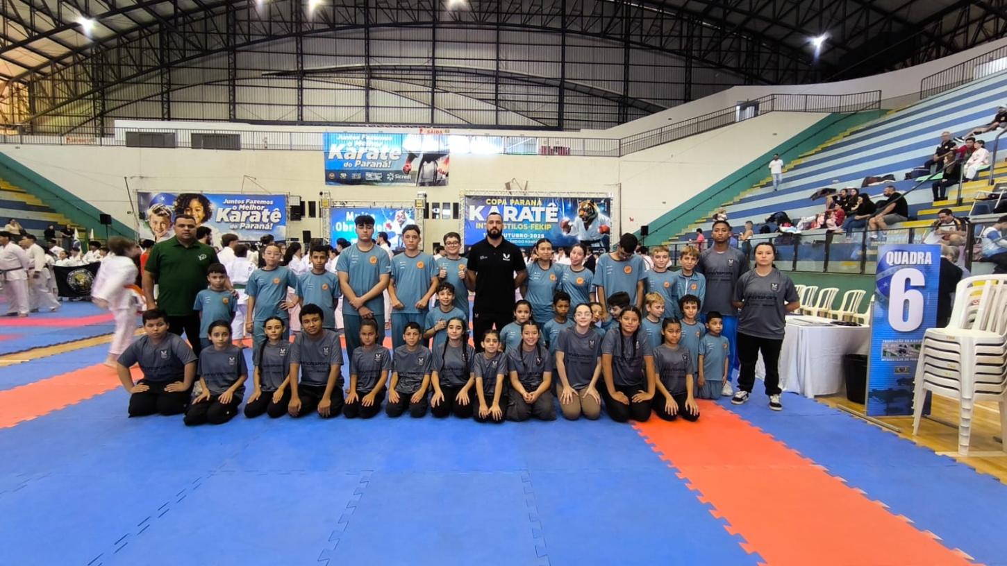 Apucarana é destaque na Copa Paraná de Karatê Interestilos