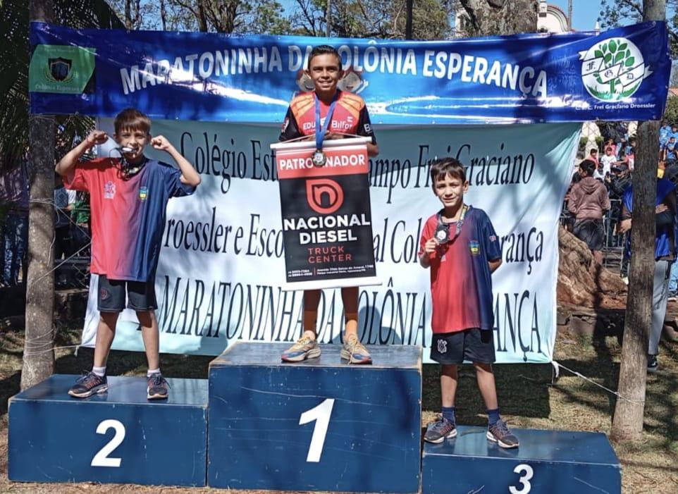 Apucaranense é destaque na Maratoninha da Colônia Esperança em Arapongas