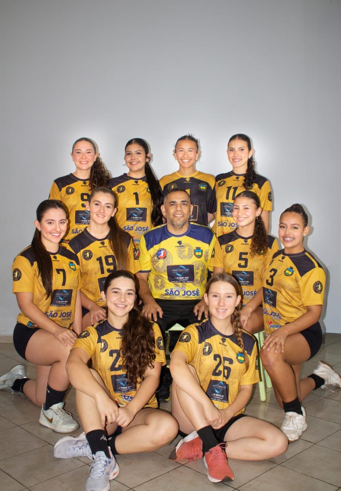 Equipe cadete feminina de handebol de Apucarana disputa o Paranaense