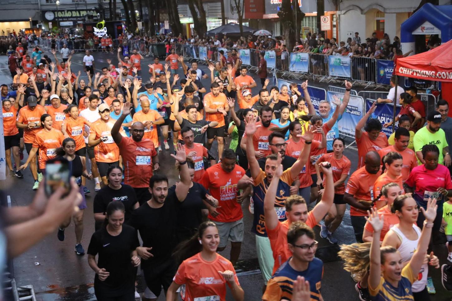 Prova Pedestre 28 de Janeiro esgota inscrições em tempo recorde