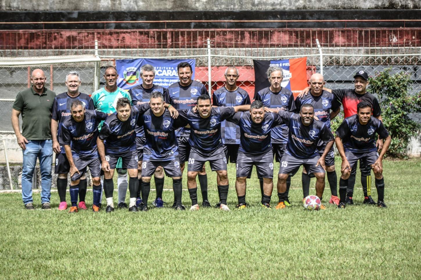 Amistosos na categoria master movimentam o Estádio Olímpio Barreto