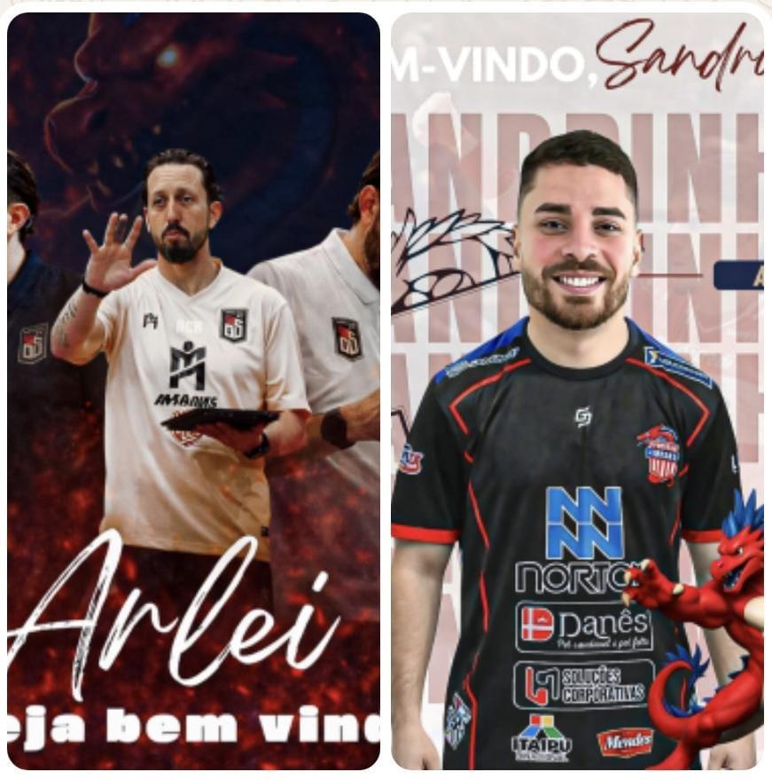 Apucarana Futsal acerta com ala e preparador de goleiros