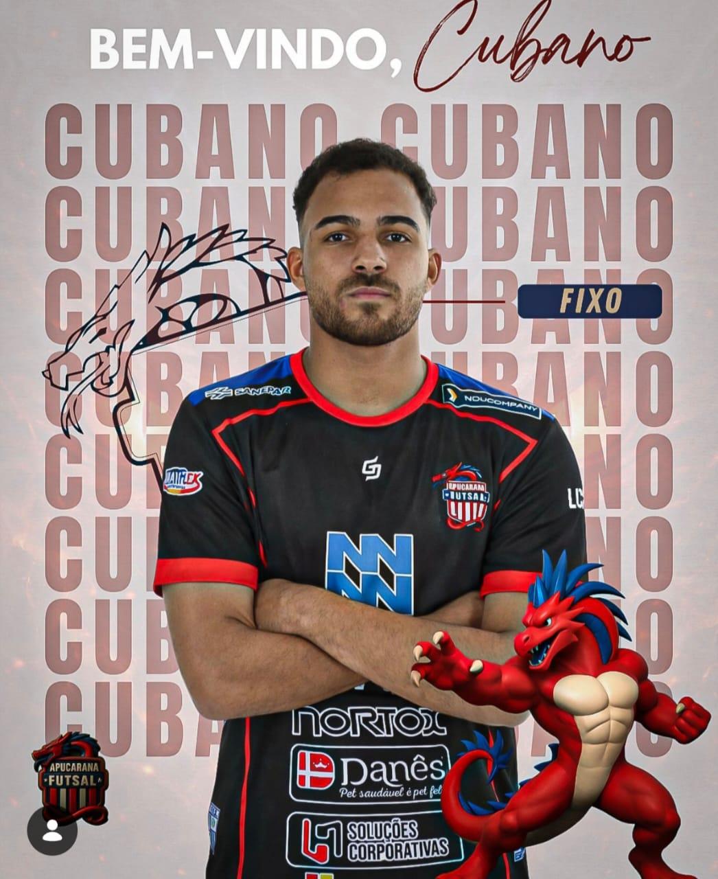 Atleta cubano acerta com o Apucarana Futsal para o Campeonato Paranaense